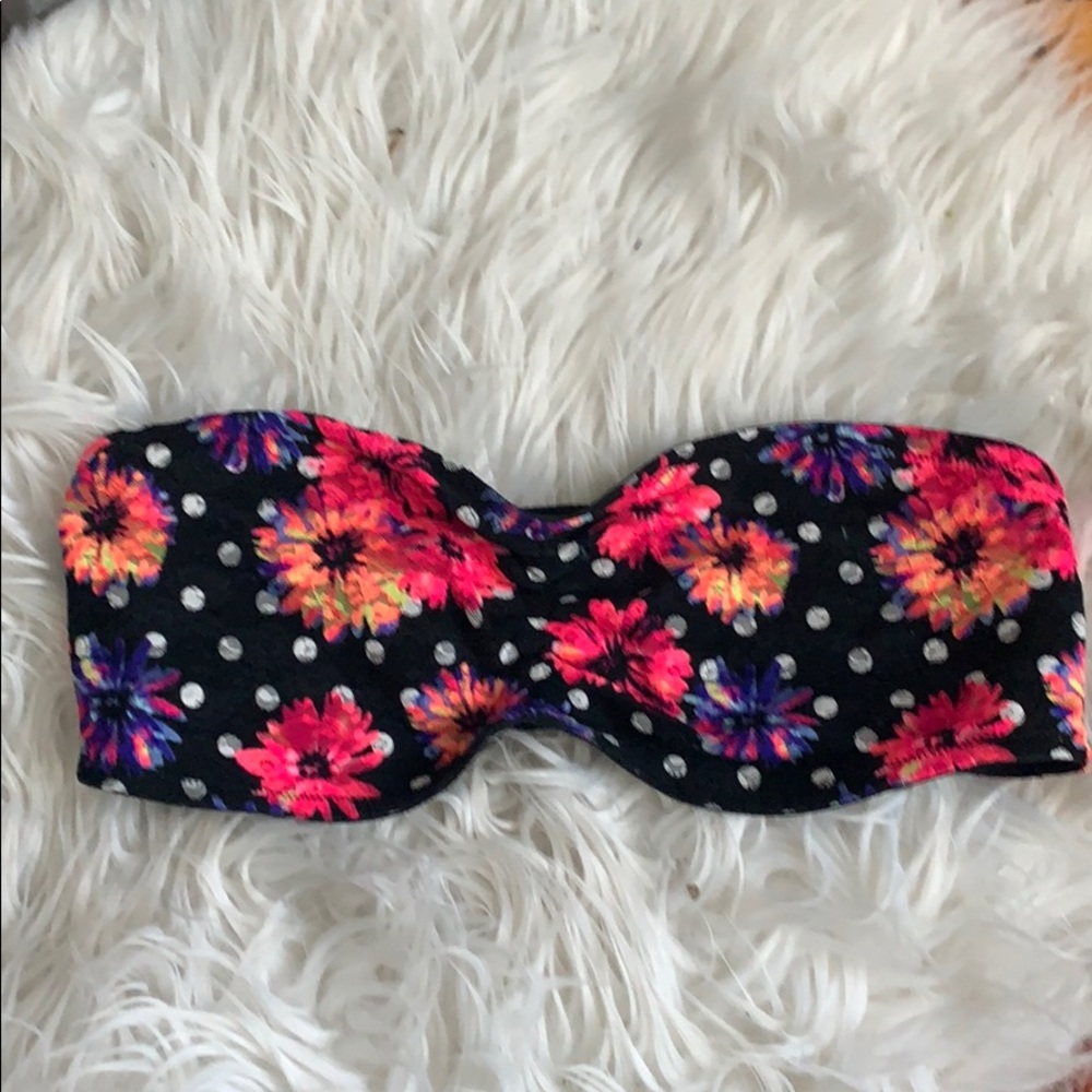 🆕❗️VS PINK lace bandeau floral print NWT